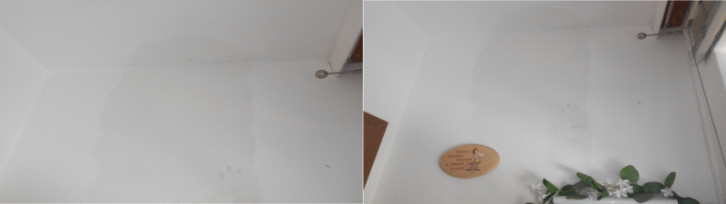 Wasserflecken im Keller deuteten auf eine Leckage hin